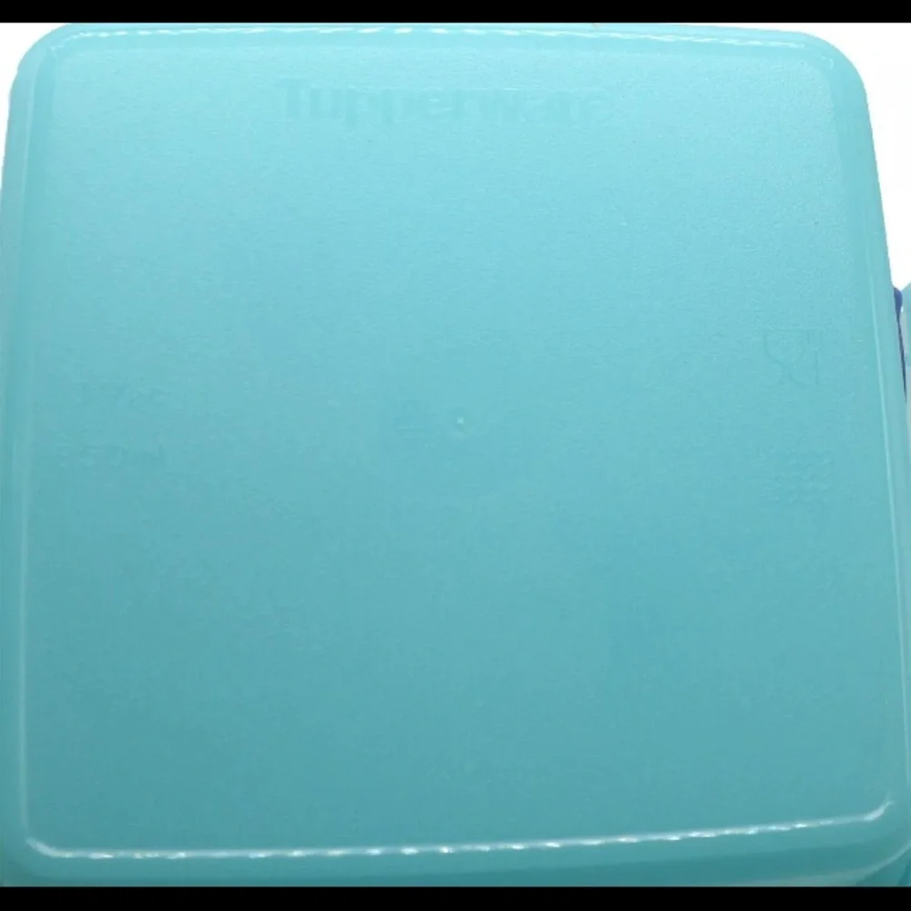 Tupperware Crystalwave “Goody Box” Vented with Cariolier Handle set of 4 NEW
